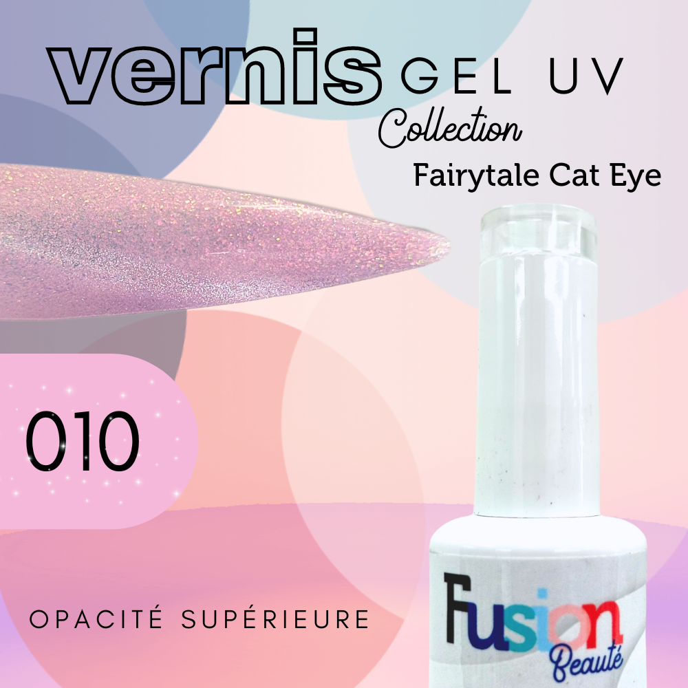 Vernis Gel Uv Fusion Beauté – Fairytale Cat Eye 0010