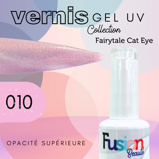 Vernis Gel Uv Fusion Beauté – Fairytale Cat Eye 0010