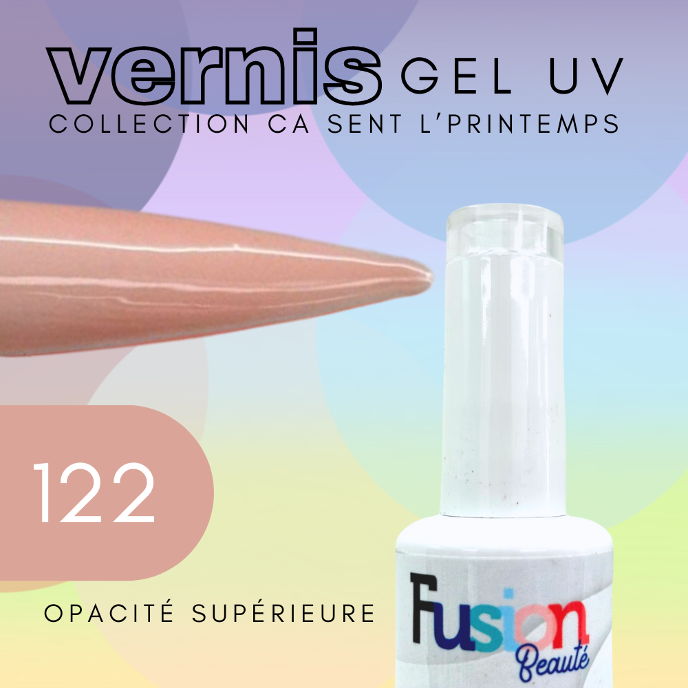 Vernis UV / LED 122 Fusion Beauté