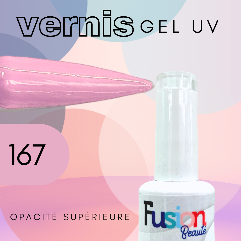 Vernis UV / LED 167 Fusion Beauté - vernis permanent