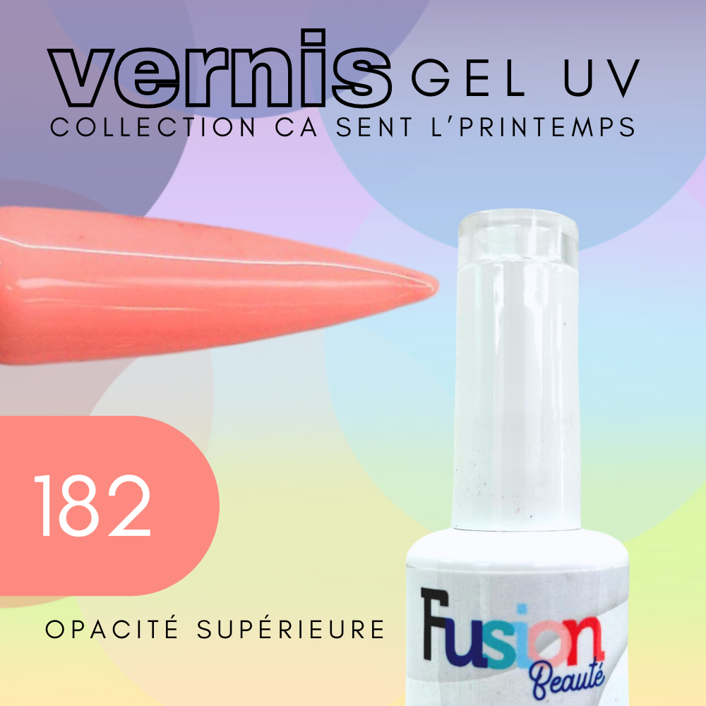 Vernis UV / LED 182 Fusion Beauté