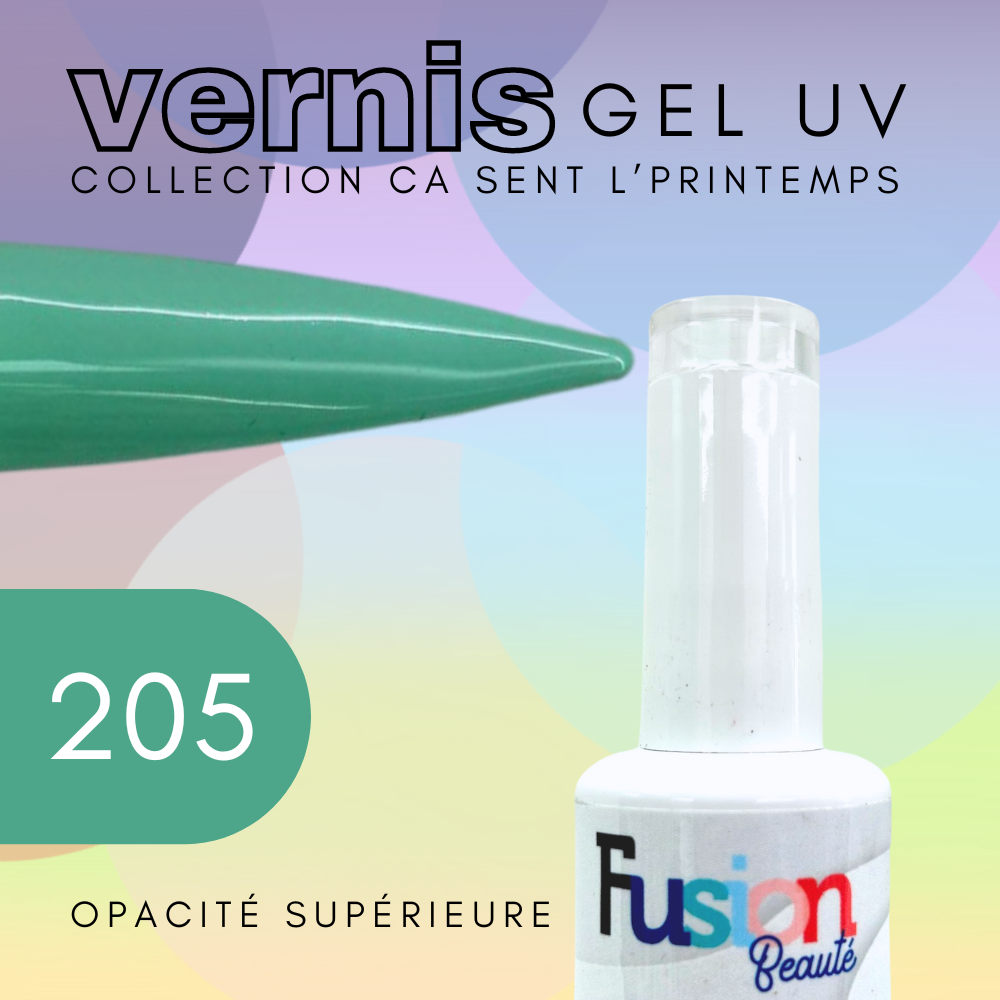 Vernis UV / LED 205 Fusion Beauté