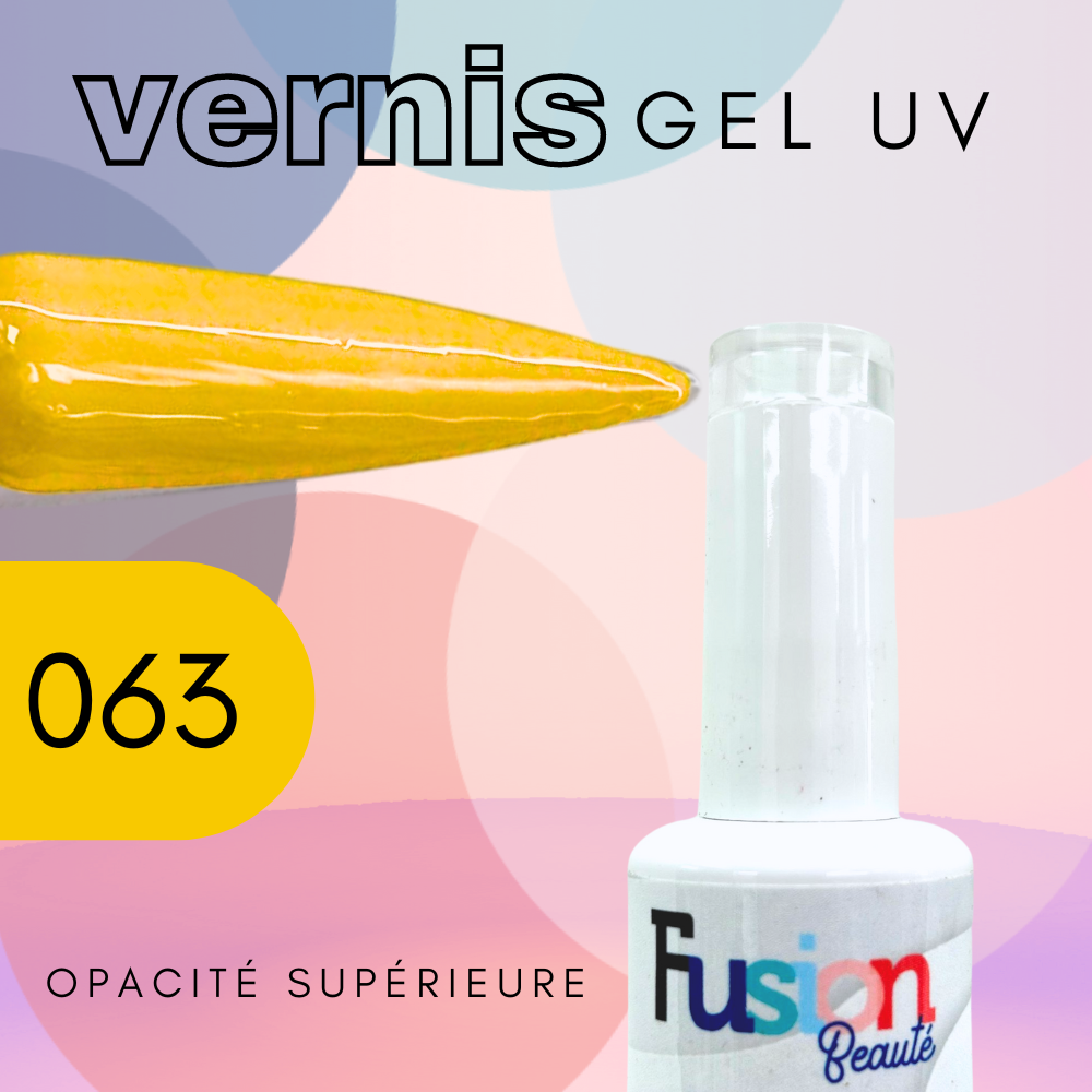 Vernis UV - LED permanent | 063| Fusion beauté - vernis uv