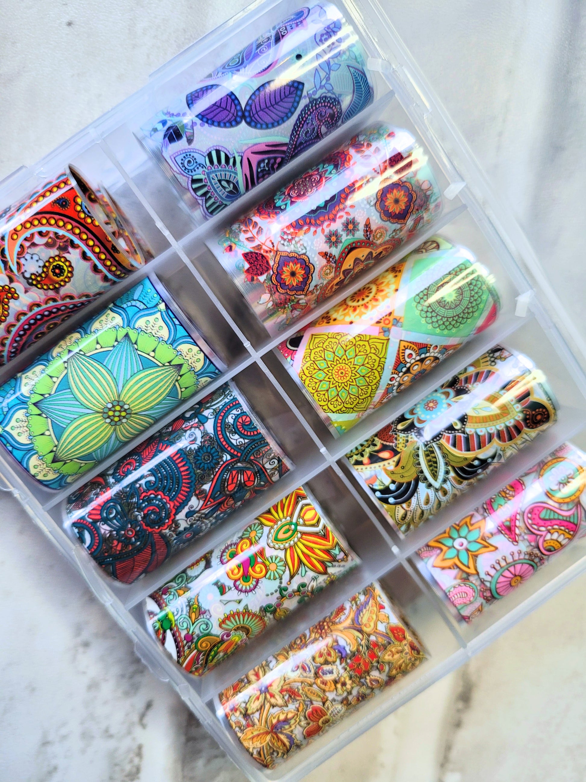 10x Foils mandala